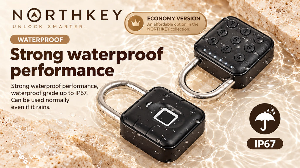 NorthKey SY12 smart padlock waterproof IP67