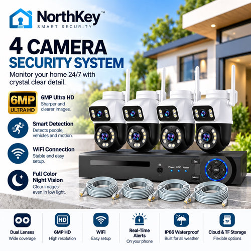 NorthKey 4-camera security system