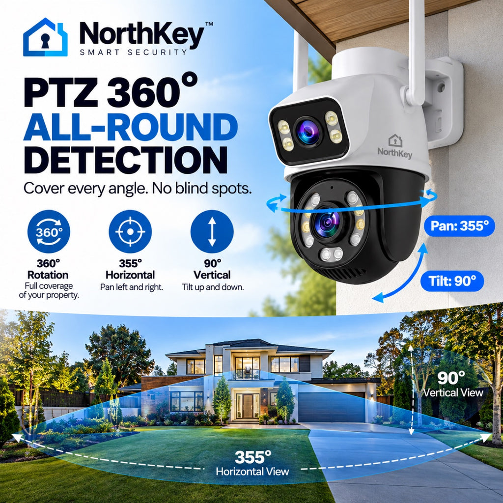 NorthKey PTZ 360 all-round detection