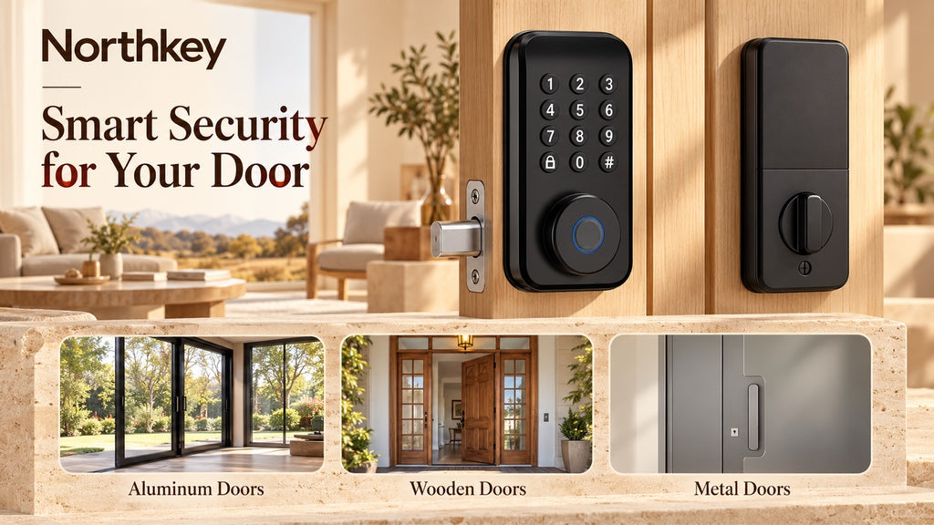 NorthKey WX02 Smart Deadbolt – WiFi Fingerprint Keyless Entry