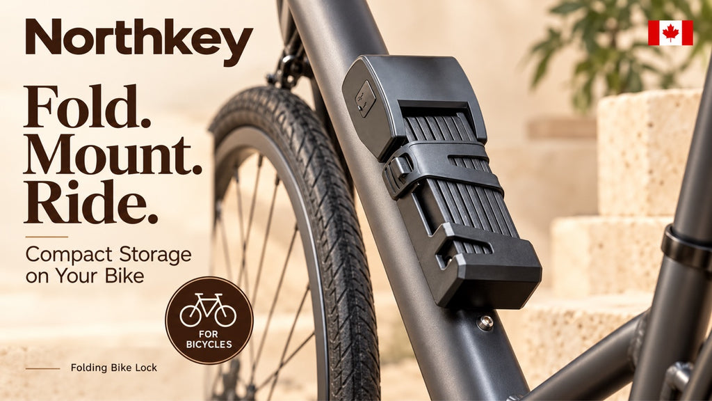 NorthKey WZ01 Smart Bike Lock – Fingerprint Folding Lock