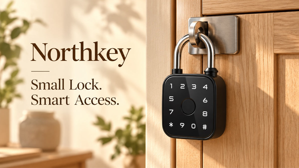 NorthKey WG02 Smart Padlock – Fingerprint with Tuya App