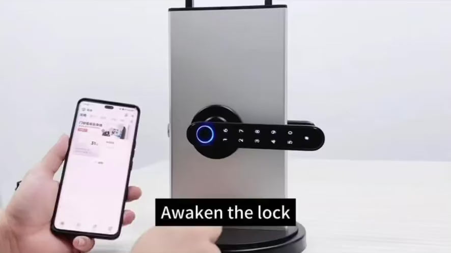 NorthKey W18 Smart Lock – Bluetooth Fingerprint Keyless Entry Lever