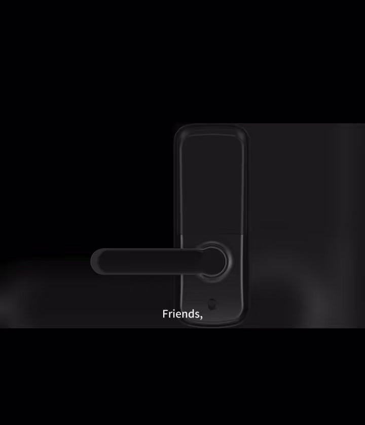 NorthKey WF09 Smart Lock – WiFi Fingerprint Keyless Entry Lever with Camera Doorbell